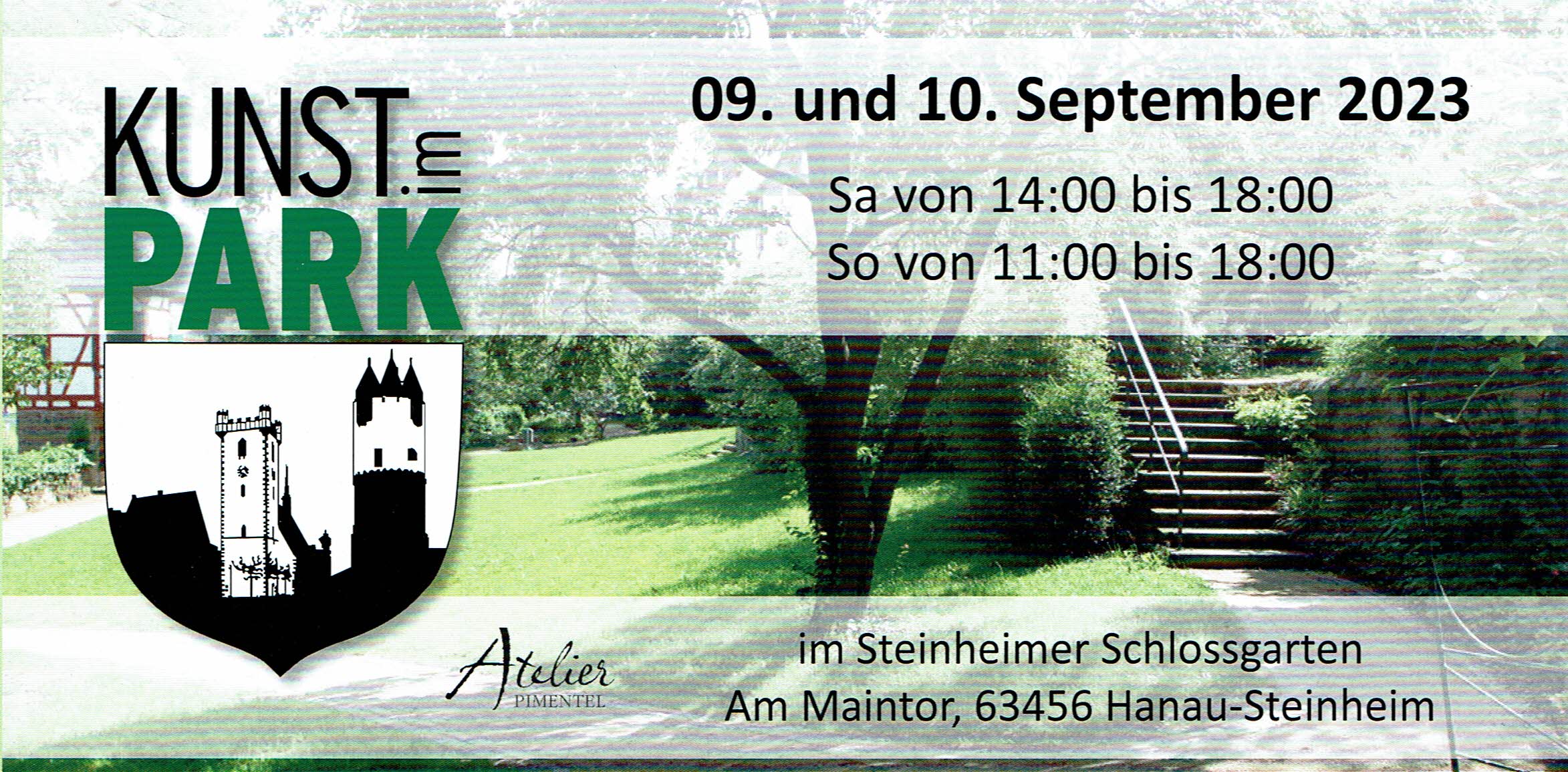 Kunst im Park 2023 Hanau Steinheim